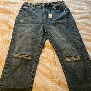 Refuge Super High Rise Mom Jean